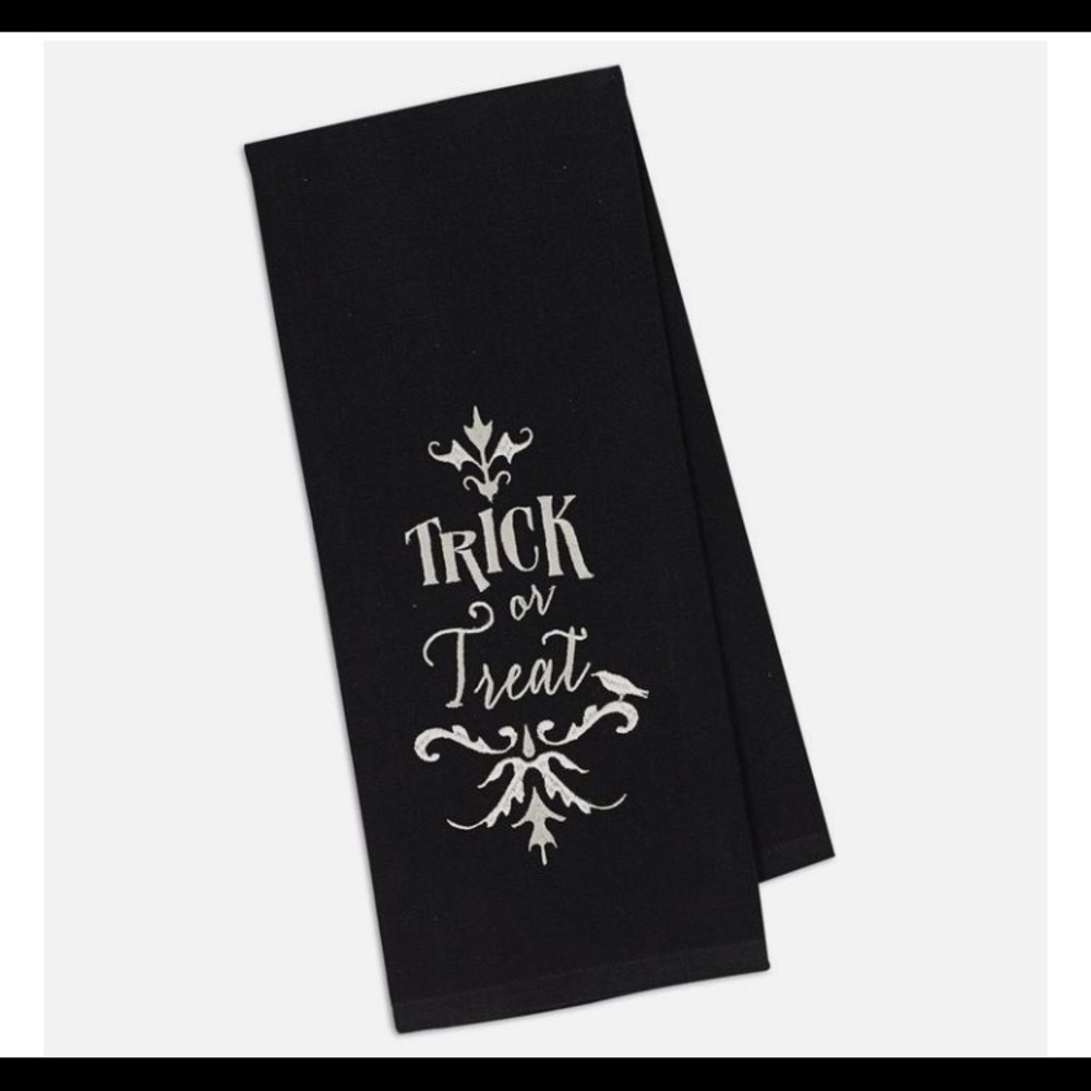 Halloween dish towel